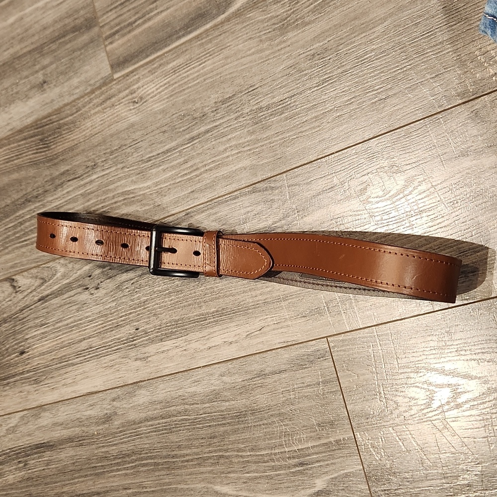 EUC Dickies 26217 Men's sz 38 Genuine Leather Belt